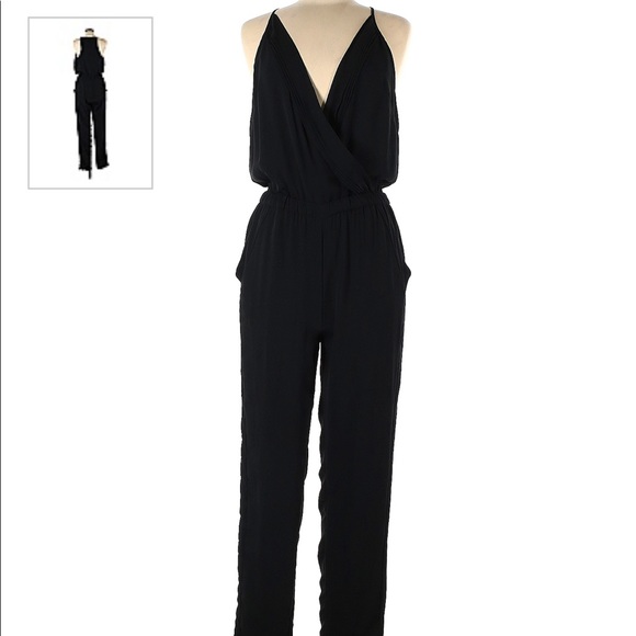 Eight Sixty black jumpsuit size small - Picture 2 of 7
